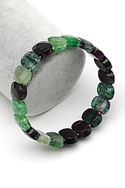 Akik Doğal Taş Bileklik  10 x 14 Roleks Bileklik