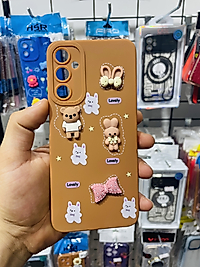 Samsung Galaxy A05S Ayıcık Kabartmalı Telefon Kılıfı