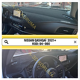 Nissan Qashqai 2021+ Konsol Torpido 3D Koruma