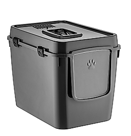 HANDOR KAPALI KEDİTUVALETİ GRİ RENK