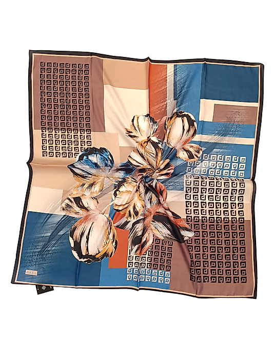 Dijital Kristal Eşarp 95 x 95 Ebat