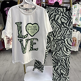 LOVE ALT BOL PAÇA KIZ TAKIM