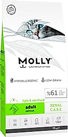 Molly Somonlu Açık Kısır Kedi Maması 1Kg