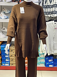 YENİ SEZON DÜZ PIKELİ PANTOLONLU SALAS TAKIM