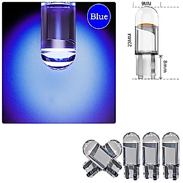 ( 2 X ADET ) 1 TAKIM LED T10 DİPSİZ AMPUL 12V DIAMOND PINE BLUE (5W DİPSİZ AMPUL ELMAS CAM MAVİ)