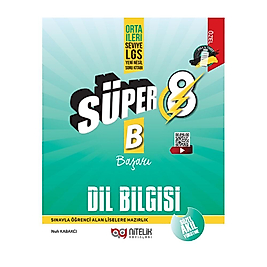 Nitelik Yayınları 8.Sınıf Dil Bilgisi (B) Süper Soru Yeni Nesil