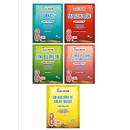 Okyanus Yayınları 8.Sınıf Classmate Türkçe-Matematik-Fen Bilimleri-İnkılap Tarihi-Din Kültürü Konu Anlatımı 2025