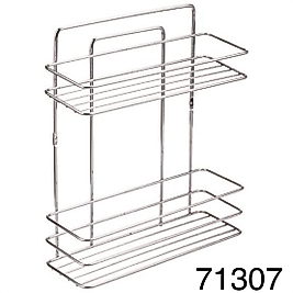 PERİLLA KROM 2 Lİ ŞAMPUANLIK 34 cm