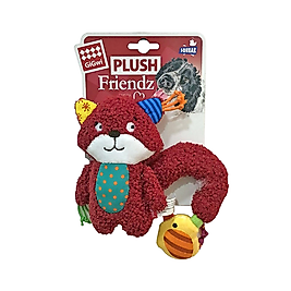 GiGwi Plush Friendz Sesli Sincap Peluş Köpek Oyuncağı