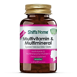 Shiffa Home Multivitamin Multimineral Kadın - 1760 MG X 30 Tablet