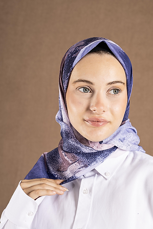 DECODE EŞARP PASTEL DESEN