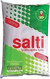 SALTİ TUZ İYOTLU 3 KG