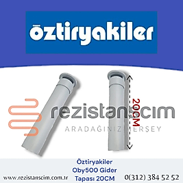 ÖZTİRYAKİLER OBY500 GİDER TAPASI 20CM