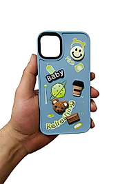 İPhone 11 Baby Kabartmalı Telefon Kılıfı Bebek Mavisi