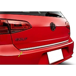 Volkswagen Golf 7 Krom Bagaj Alt Çıta (formlu) P.Çelik