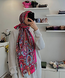 İthal Vual ipek pembe