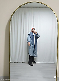 Kadın Uzun Kot Hırka