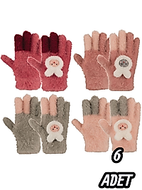 Çocuk Kitti Eldiven 6 Adet