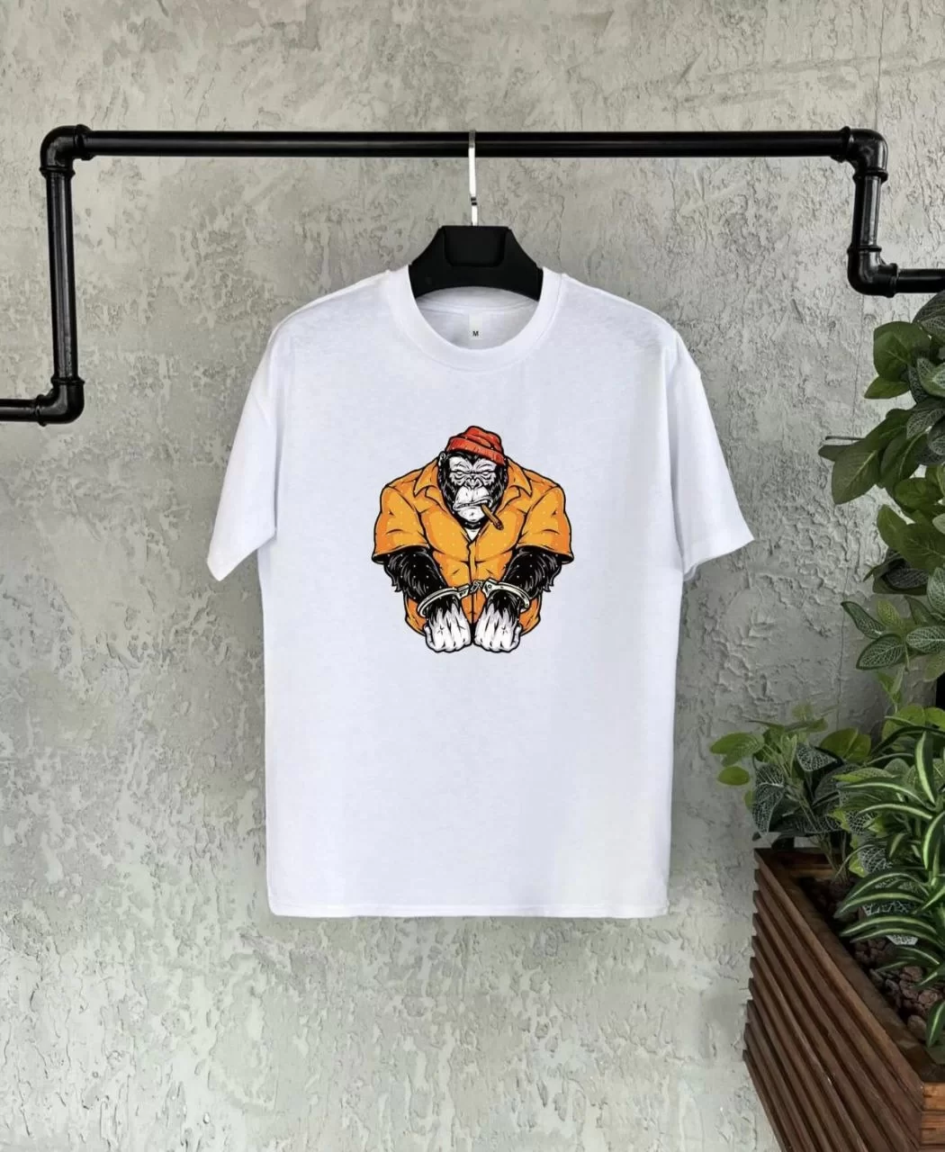 Unisex Çocuk Baskılı T-Shirt - Beyaz