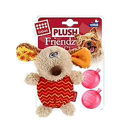 GiGwi Plush Friendz Sesli Fare Oyuncağı 15 cm