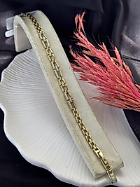 Zarif kuyumcu model 14 ayar altın kaplama Xuping bileklik