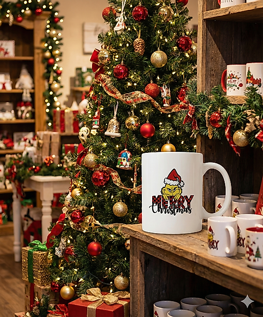 Grinç Baskılı Yeni Yıl Kupa