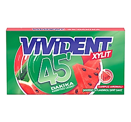VİVİDENT 45DAKİKA KARPUZ AROMALI SAKIZ