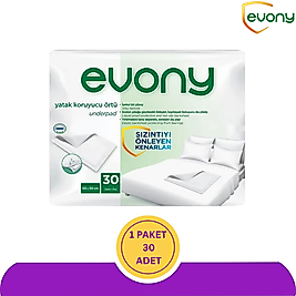 Evony Yatak Koruyucu Örtü (60x90 cm) 30'lu