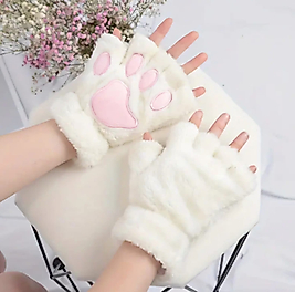 Patili Peluş Eldiven