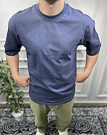 Oversize BasicT-Shirt - Petrol