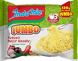 INDOMIE JUMBO SEBZE AROMALI HAZIR NOODLE 40 lı