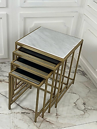 Mermer Trio Zigon - Gold