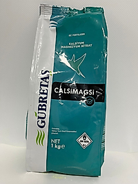 CALSIMAGSI 13.0.0+CaO+Mg Kalsiyum Magnezyum Nitrat Toz Gübre - 1 kg (Gübretaş)