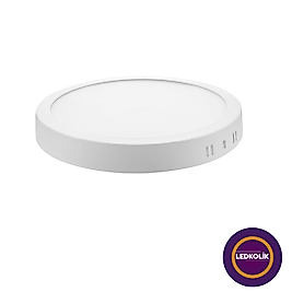 24W SIVA ÜSTÜ LED PANEL YUVARLAK