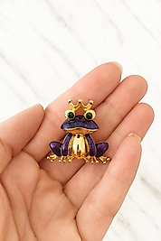 Kurbağa Prens Broş