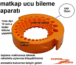 MATKAP UCU BİLEME APARATI 125 MM HSS ELMAS BİLEME PLASTİK TAŞLAMA APARATI