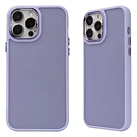 Redmi Note 9 Mat Telefon Kılıfı Lila