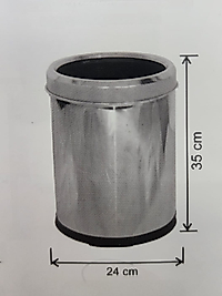 Çöp Kovası İç Kovalı Çemberli Plastik 12 LT ( KDV DAHİL )