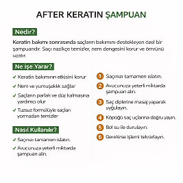 BAMBOO BASED SALT FREE KERATİN ŞAMPUAN 500 ML.