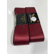 SATEN KURDALE 4 CM BORDO