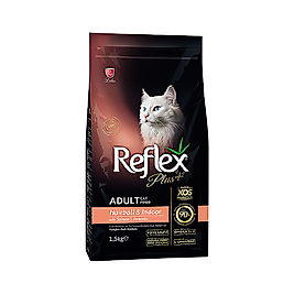 Reflex Plus Hairball Indoor Somonlu Yetişkin Kedi Maması 1,5 kg
