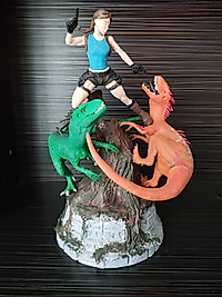 STL Lara Croft Modeli - 3D Yazıcı modeli