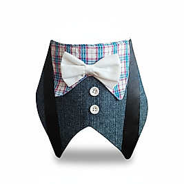 Hafta Sonu Şıklığı – Papyonlu Denim Gömlek Yaka | Weekend Chic | FEDD’s Pet Style