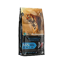 Pro Performance Cat Sport Fit Tavuk Etli ve Balıklı Yetişkin Kedi Maması (2 kg)