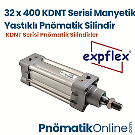 Expflex KDNT 32x400 Manyetik Yastıklı Pnömatik Silindir