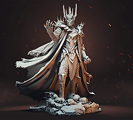 Sauron 3D Baskı Heykelciği