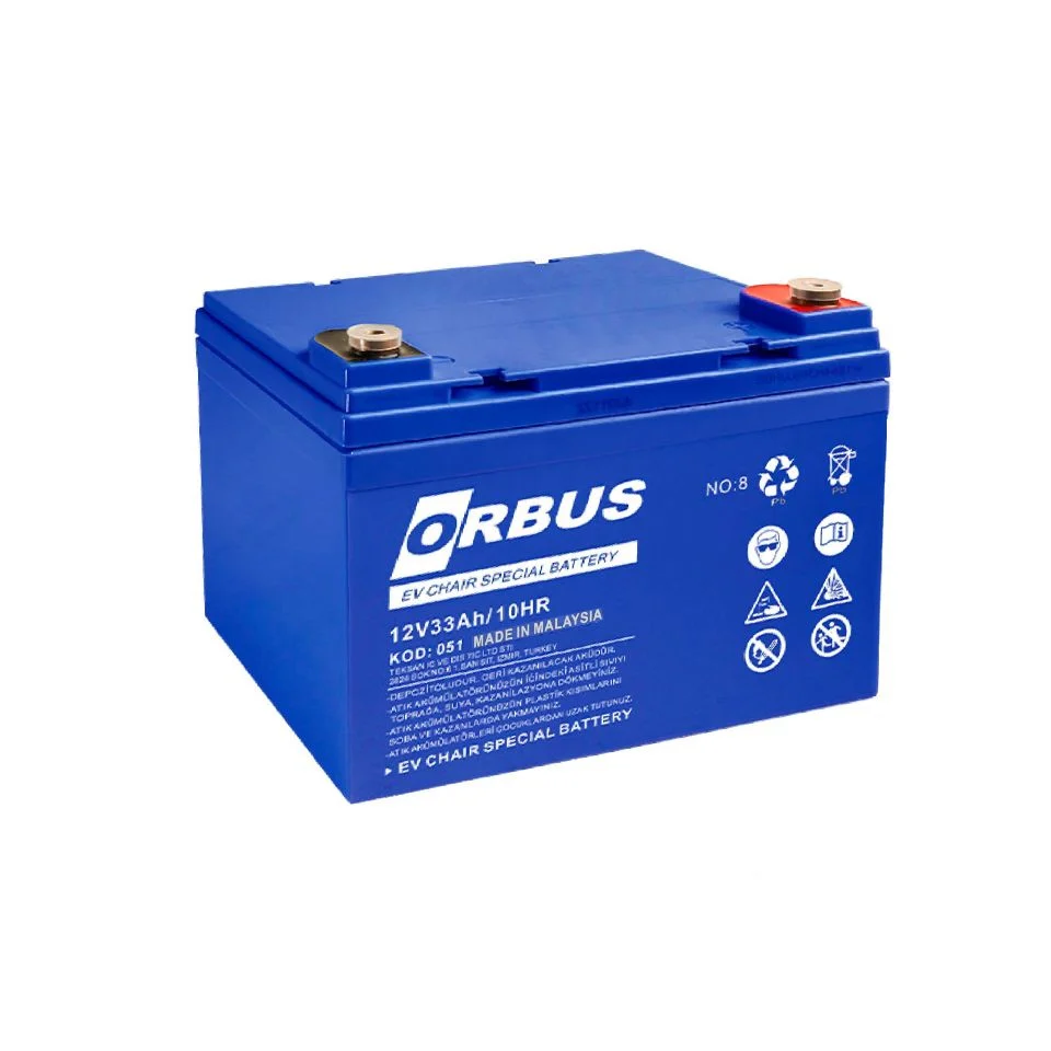 12V 33 Ah Engelli Araç Aküsü (ORBUS)
