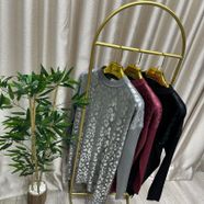 Leopar varaklı tunik