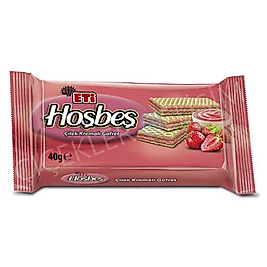 Eti Hoşbeş Çilekli Gofret 40 G