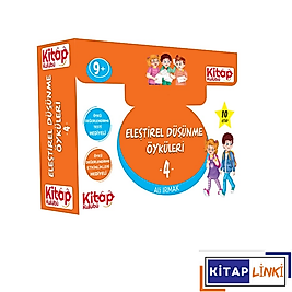 ELEŞTİREL VE YARATICI DÜŞÜNME ÖYKÜLERİ-4 10 kitap- Kitap Kulübü- Artı Eğitim